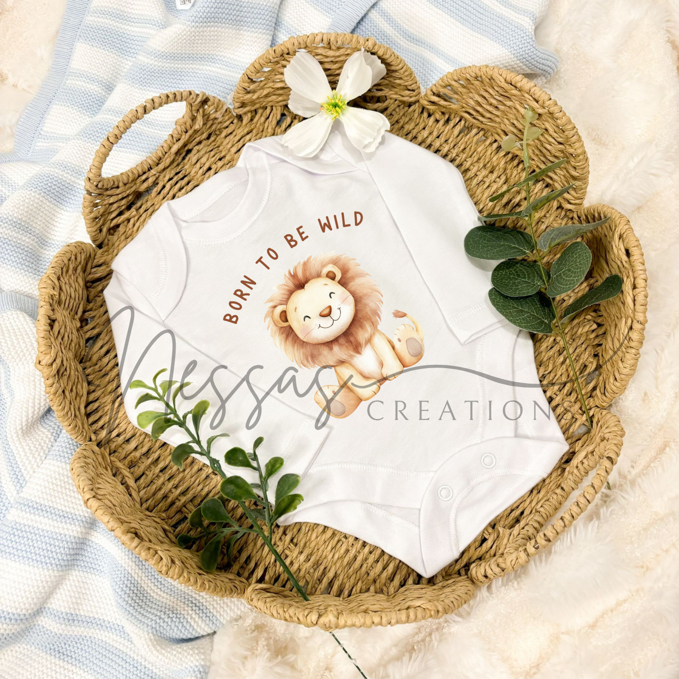 Born to be wild Baby vest