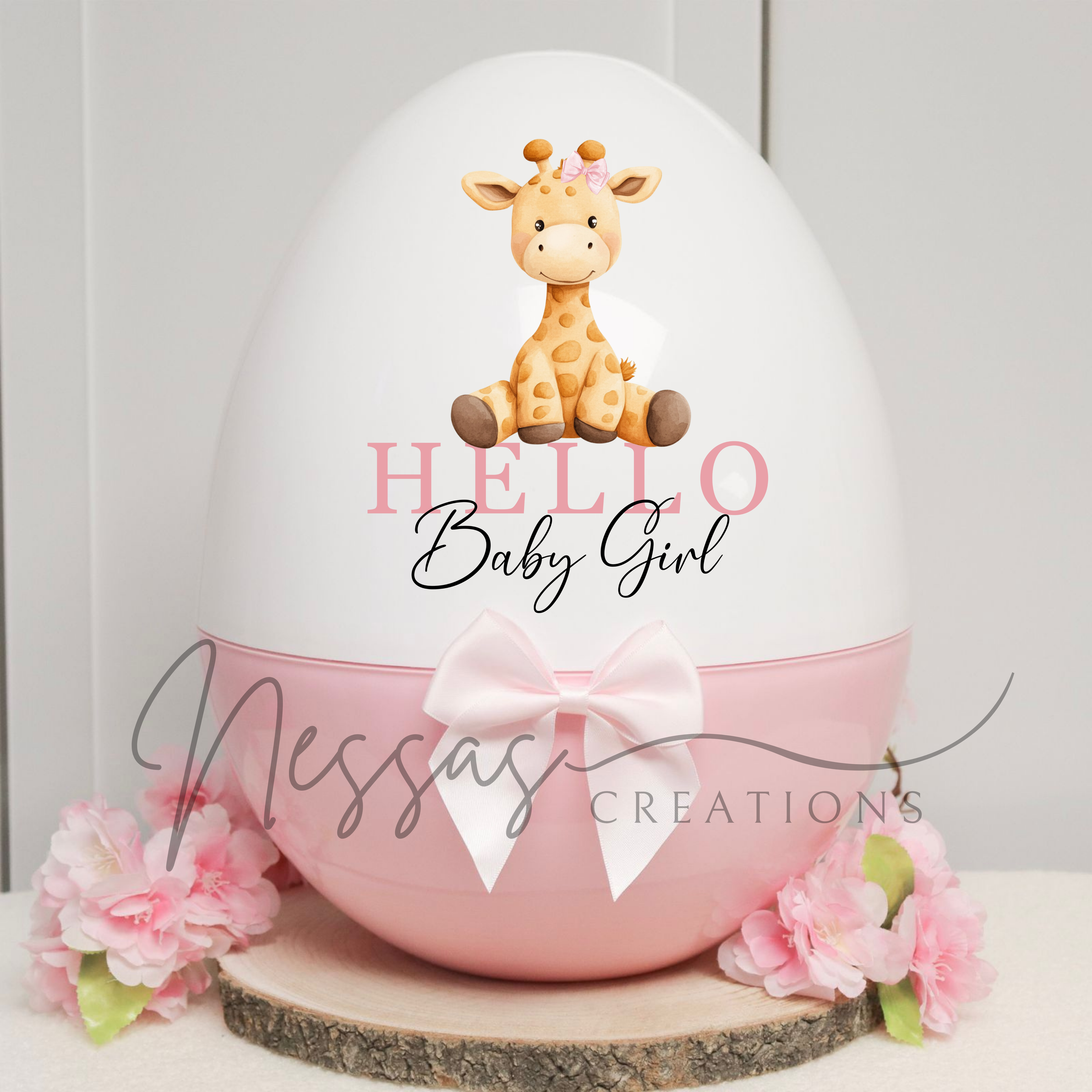 Fillable Hello Baby Egg