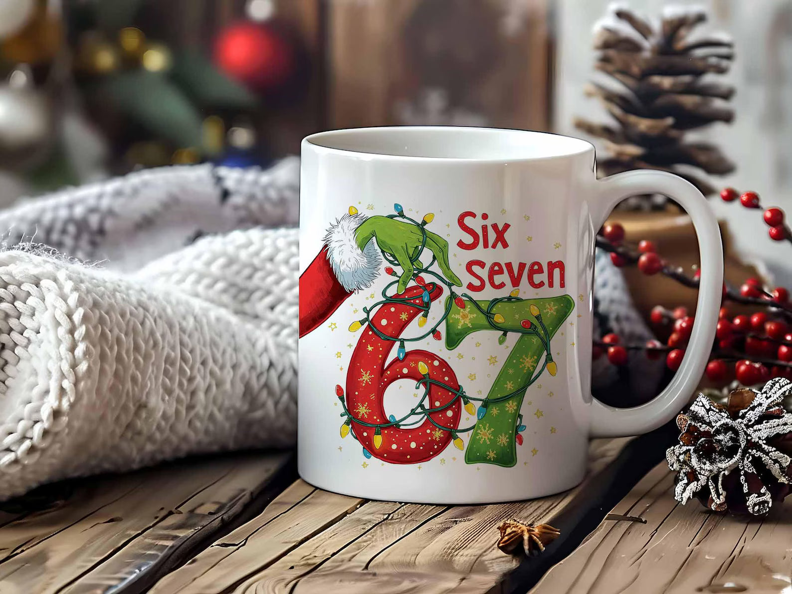 6-7 Christmas trend mug